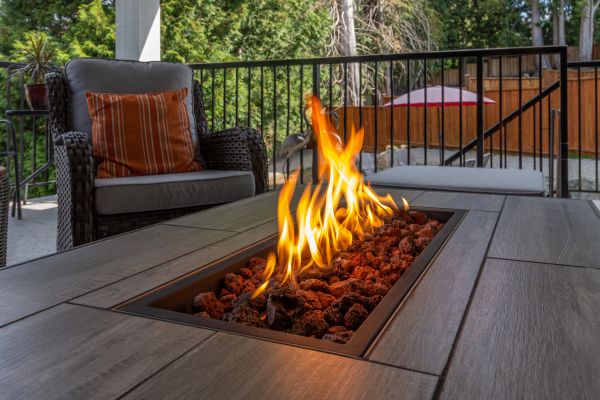 Gas Fire Pit Installation in Bella Vista