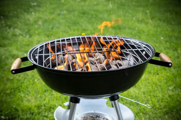 Charcoal Grill Assembly in Bella Vista
