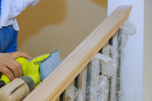 Handrail Sanding in Bella Vista